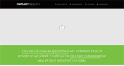 Desktop Screenshot of primaryhealth.org