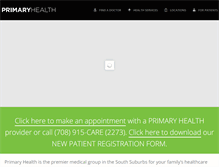 Tablet Screenshot of primaryhealth.org