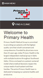 Mobile Screenshot of primaryhealth.com